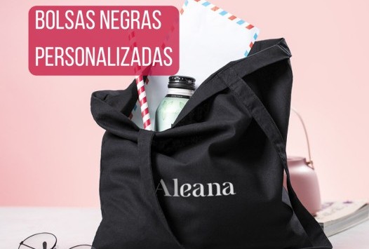 Bolsas Negras Personalizadas Publicitarias